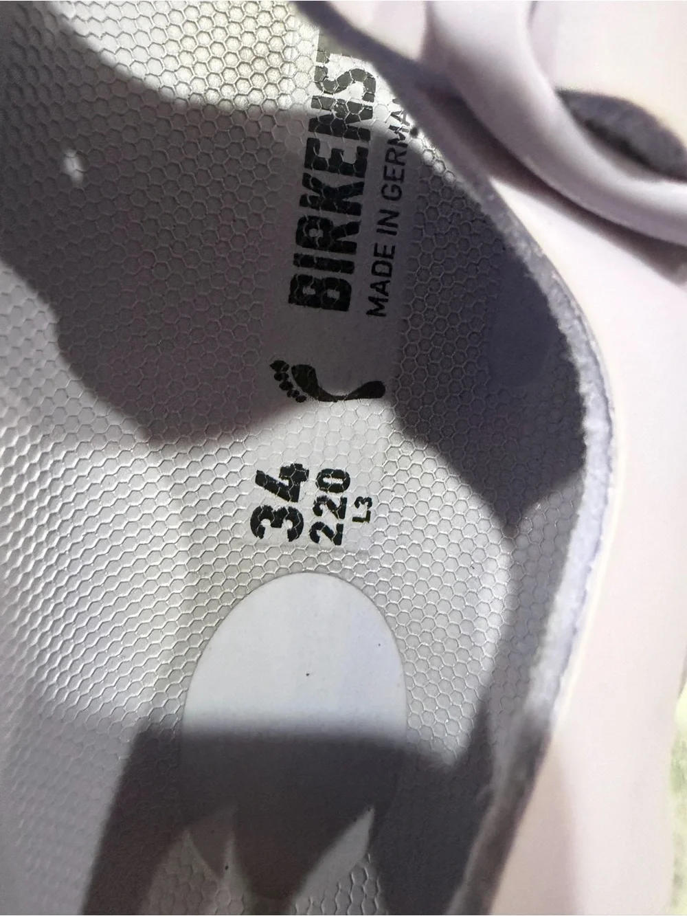 Birkenstock Kids Lavender Two-Strap EVA Sandals
